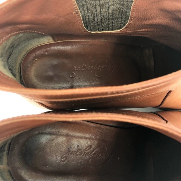 RACHEL COMEY Hitch Buckle Bootie Leather Brown 9 - Picture 11 of 13